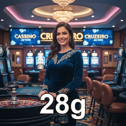 Tela do app 28g com acesso protegido no celular